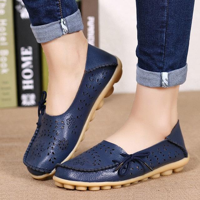 Comfortable Flats  Working Ladies Slip On Shoes.