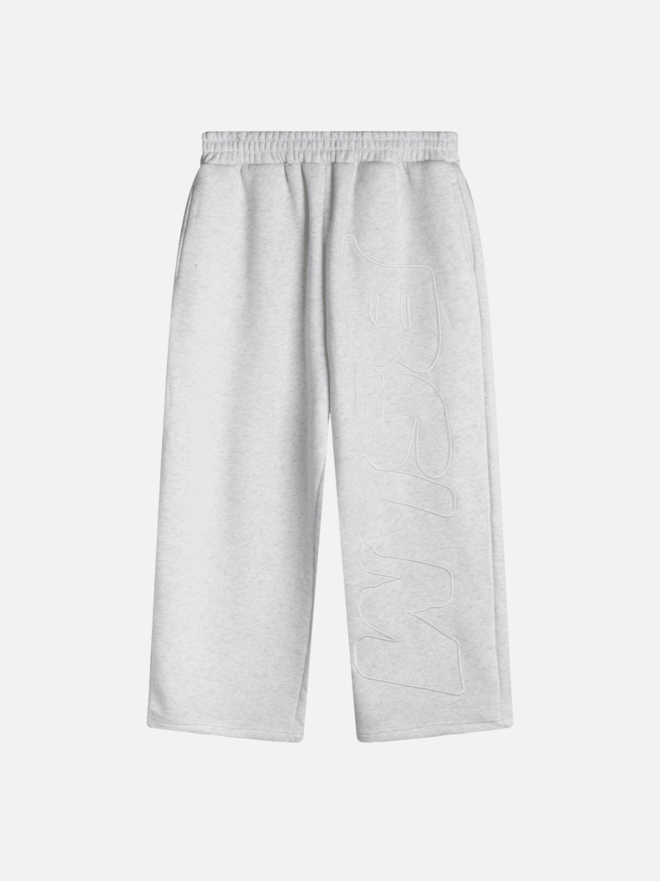 OUTLINED SWEATPANTS ASH