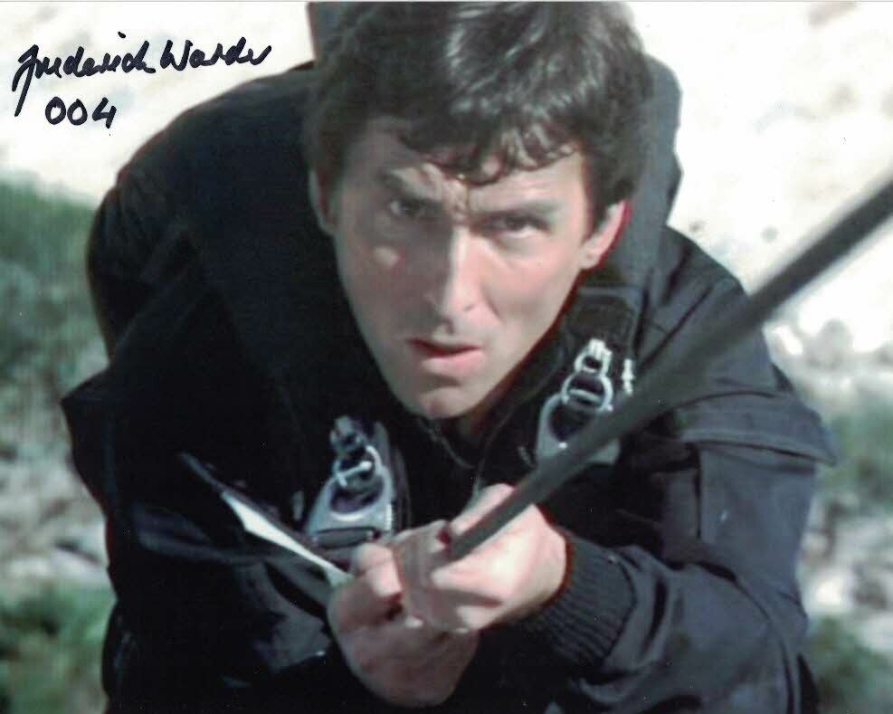 FREDERICK WARDER - 004 in The Living Daylights hand signed 10 x 8 Photo Poster painting