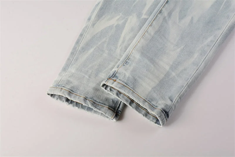 Purple 2023 New Fashion Jeans 7017