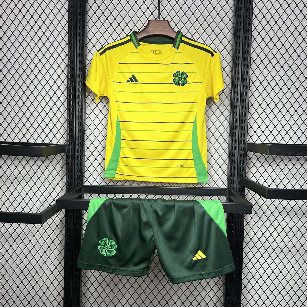 2024-2025 Kids Celtic Away Football Shirt 1:1 Thai Quality