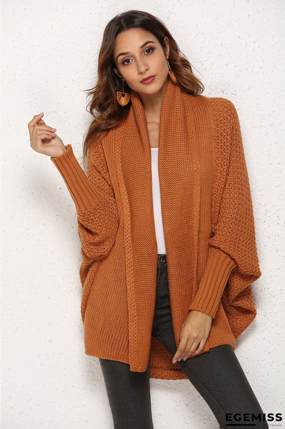 Bat Sweater Cardigan Multicolor Coat Sweater | EGEMISS