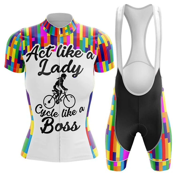 Lady Women's Short Sleeve Cycling Kit