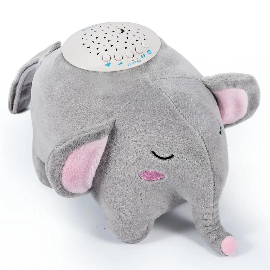 Baby Sleep Soothers, Momcozy Baby White Noise Machine, Elephant Plush Toys