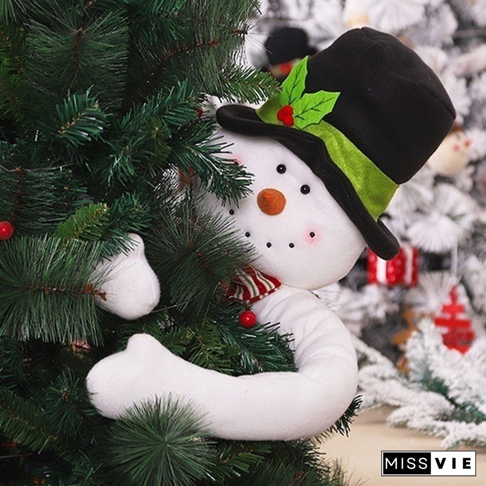 1Pcs Santa Claus Snowman Toy Merry Christmas Ornaments