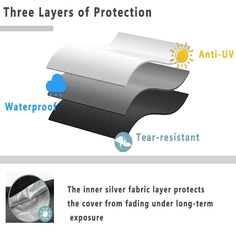 Lightweight Waterproof Grill Cover for Blackstone Griddle