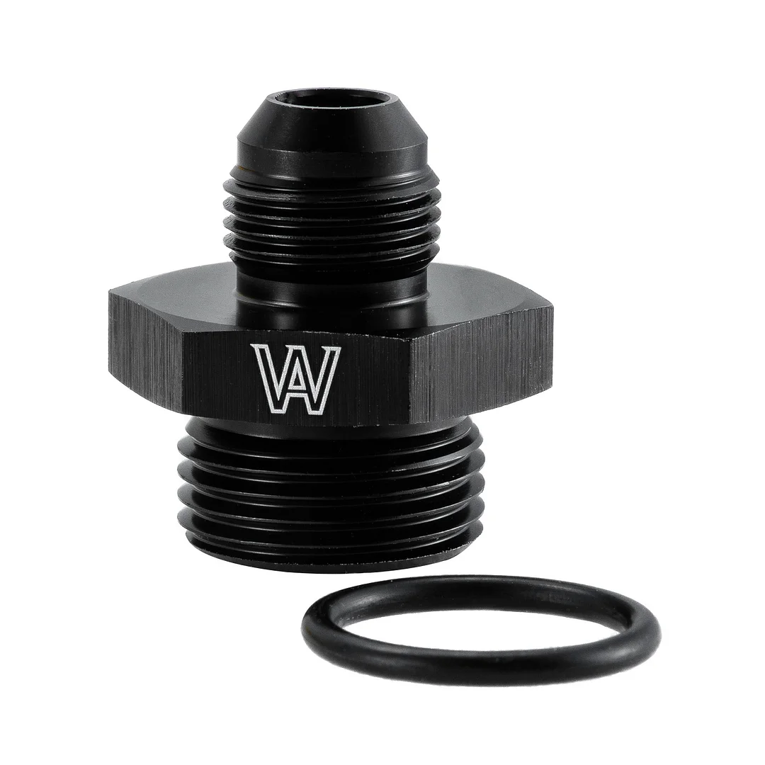 Alloyworks 8AN Flare to -12/ORB O Ring Boss Adapter AN Fitting ORB Aluminum 