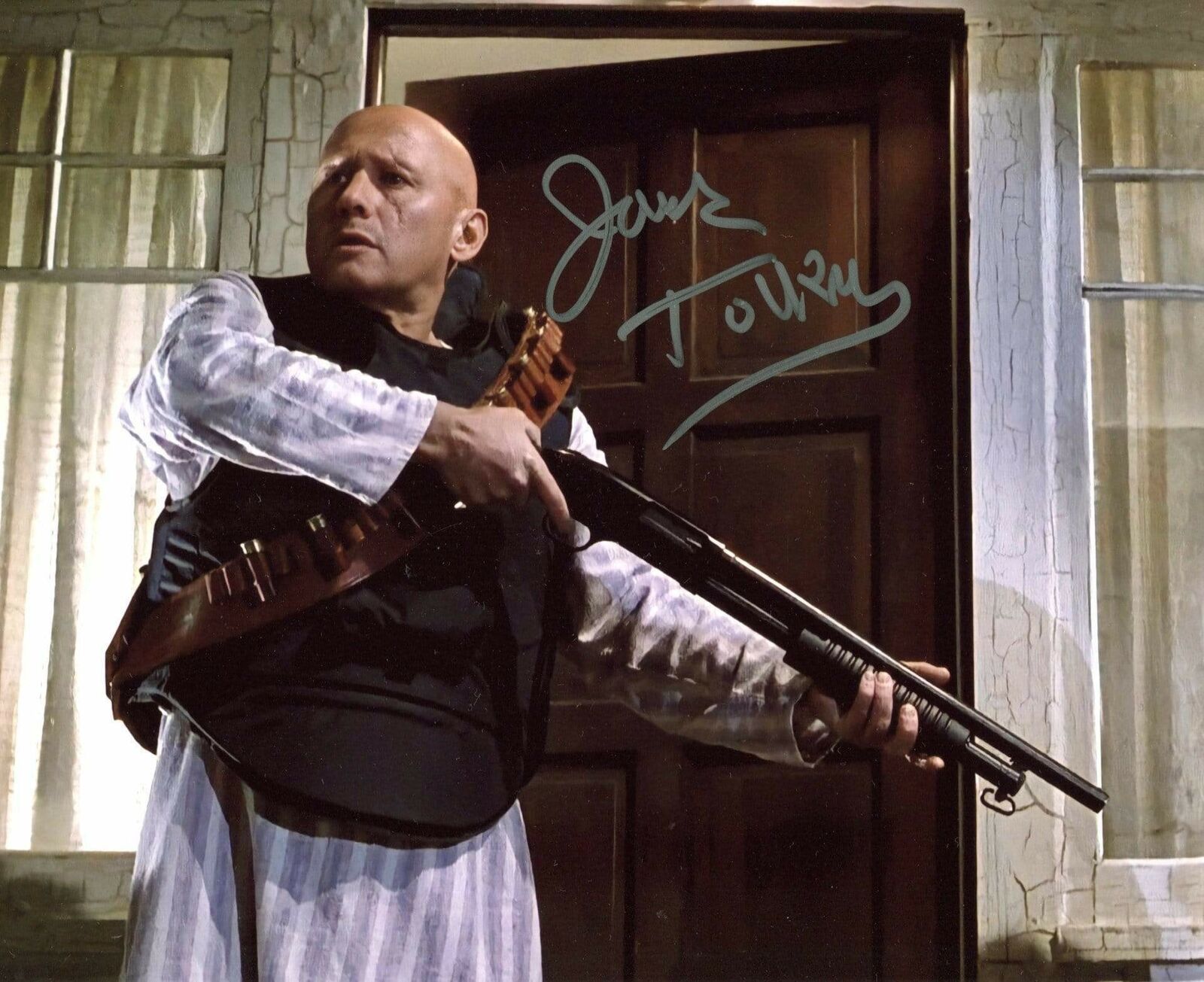 James Tolkan ACTOR autograph, In-Person signed Photo Poster painting