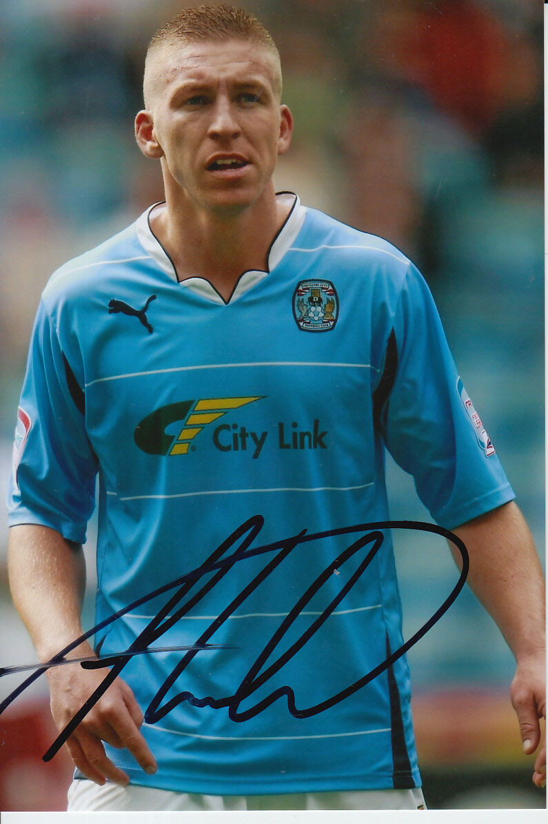 COVENTRY CITY HAND SIGNED FREDDY EASTWOOD 6X4 Photo Poster painting 1.