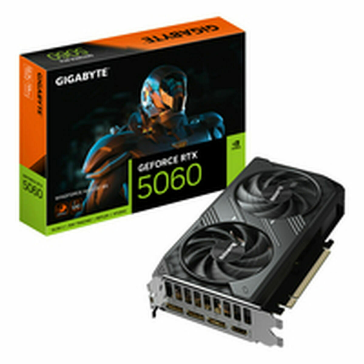 Graphics card Gigabyte 9VN5060WXO-00-G10 GEFORCE RTX 5060 8 GB GDDR7