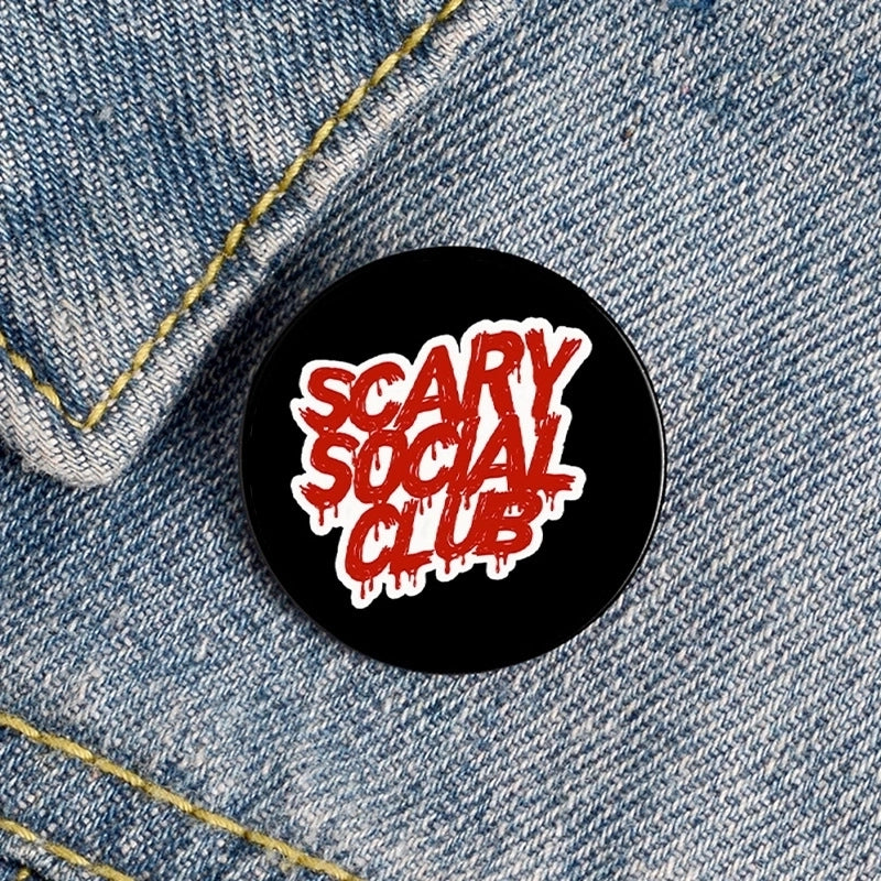 Cartoon Style Pin Cartoon Character Heart Shape Alloy Mixed Materials Unisex Brooches