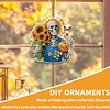 DIY Skull Acrylic Diamond Painting Hanging Ornaments