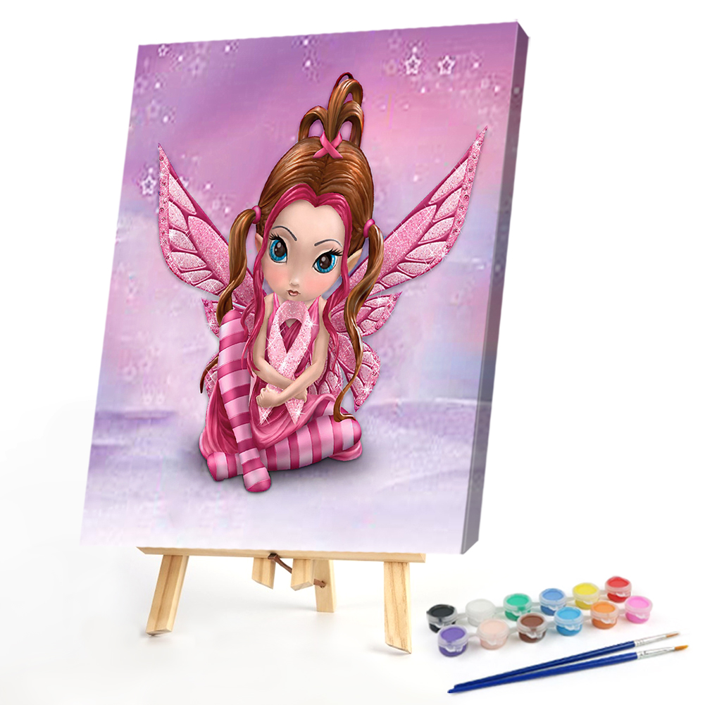 

40*50CM - Paint By Numbers - Big Eyes Doll, 501 Original
