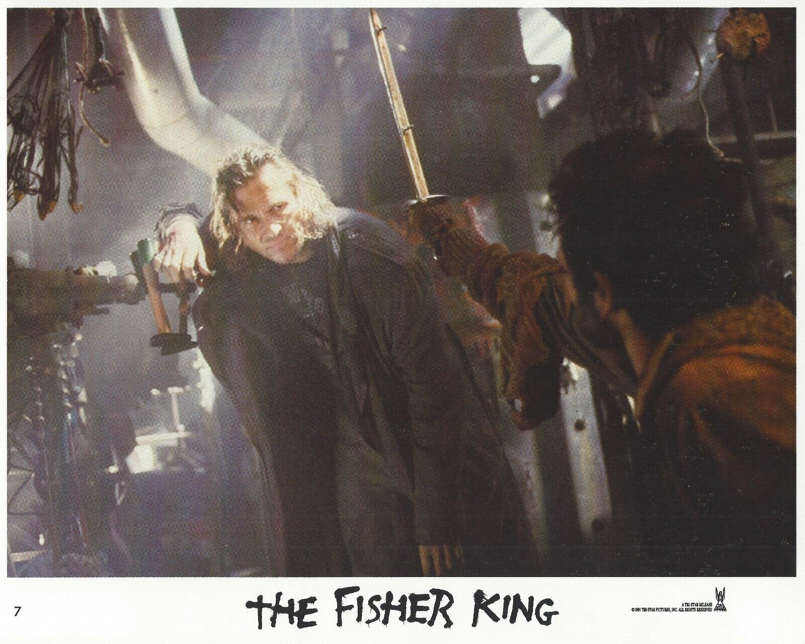 The Fisher King Original 8x10 Lobby Card Poster Photo Poster painting 1991 #7 Williams Bridges