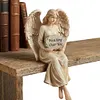 Guardian Angel Shelf Sitter Engraved Memorial Garden Angel Stone Home Decoration