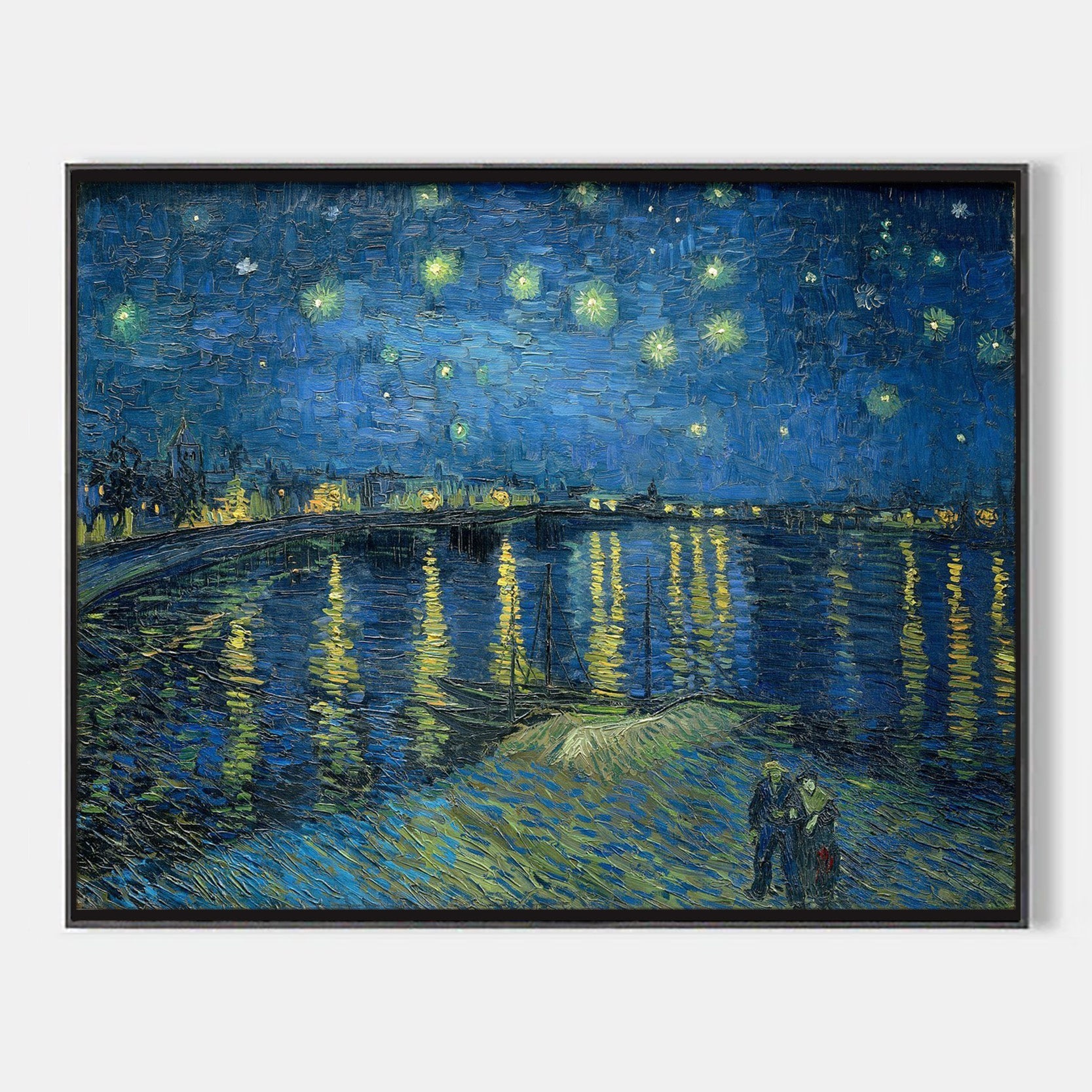 Arabelart Starry Night Over the Rh&ocirc;ne by Vincent van Gogh - Famous Art Reproduction