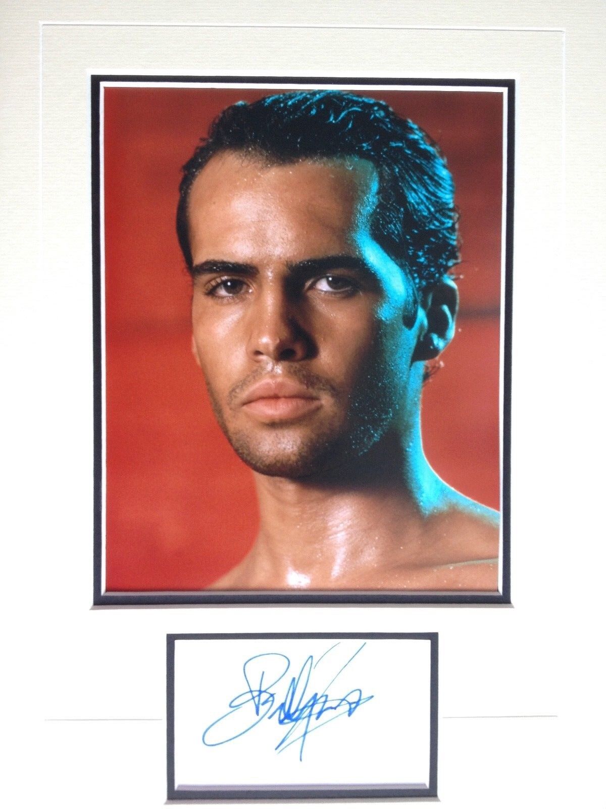 BILLY ZANE - POPULAR ACTOR - TITANIC - EXCELLENT SIGNED COLOUR Photo Poster painting DISPLAY