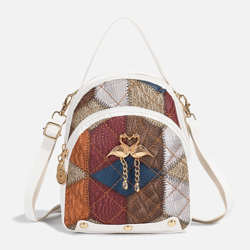 Anti-theft Color Block Casual Holiday