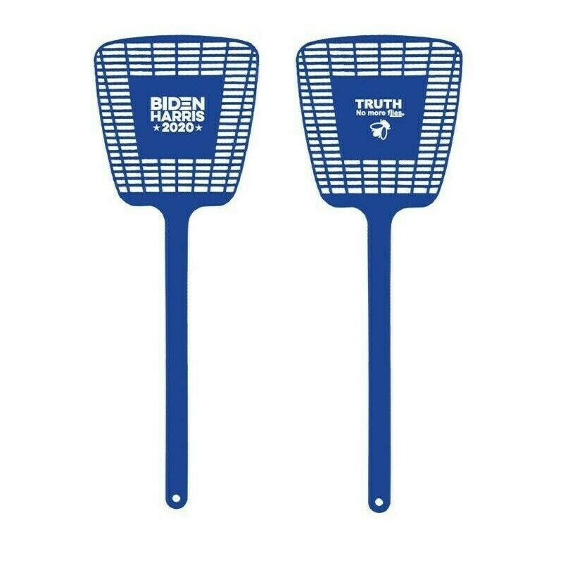 

Biden Harris Pence Fly Swatter Pest Control Hand Mosquito Repellent (B), 501 Original