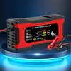 12V 6A Car Battery Charger LCD Display Car Battery Maintainer for Car Motorcycle