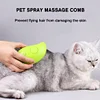 Steamy Cat Brush , 3 In1 Cat Steamy Brush, Self Cleaning Steam Cat Brush