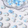 Sky Blue Ocean Serie Ceramic Beads DIY Jewelry Accessories