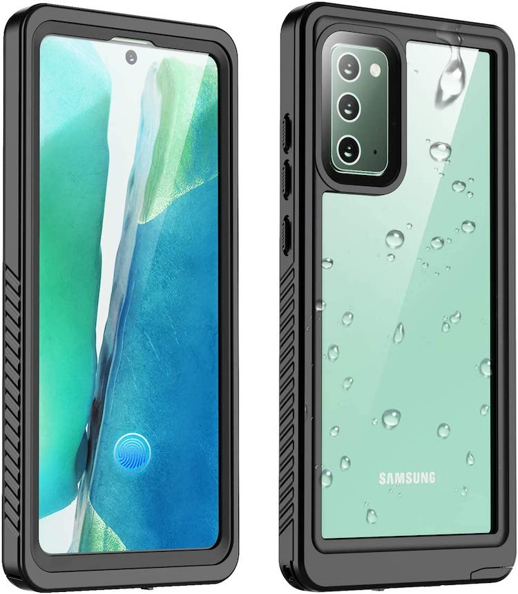 2021 New 360 Full Protection Waterproof Phone Case For Samsung Note8 Note9 Note10 Note10Lite Note10+/10+5G Note20 Note205G Note20Ultra Note20Ultra5G