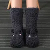 Sherpa Christmas Socks Women