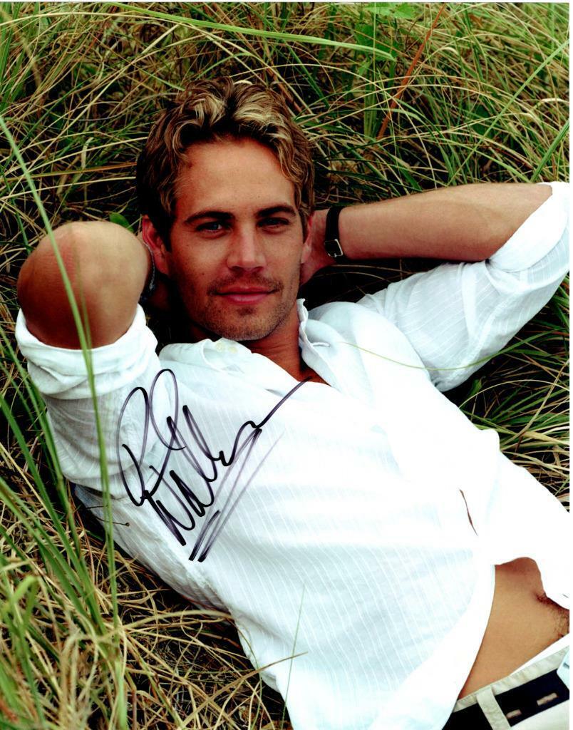 Paul Walker signed 11x14 Photo Poster painting autographed Picture Pic and COA