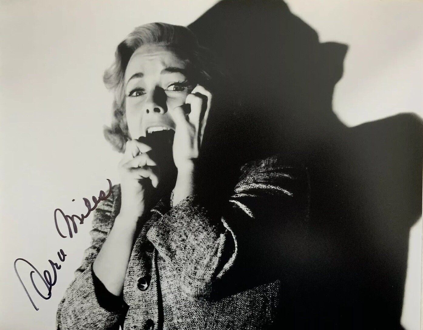 VERA MILES HAND SIGNED 8x10 Photo Poster painting HOT ACTRESS PSYCHO MOVIE STAR AUTOGRAPHED RARE