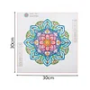 Mandala Abstract Art Flower  | Crystal Rhinestone  | Full Round Diamond Painting Kits