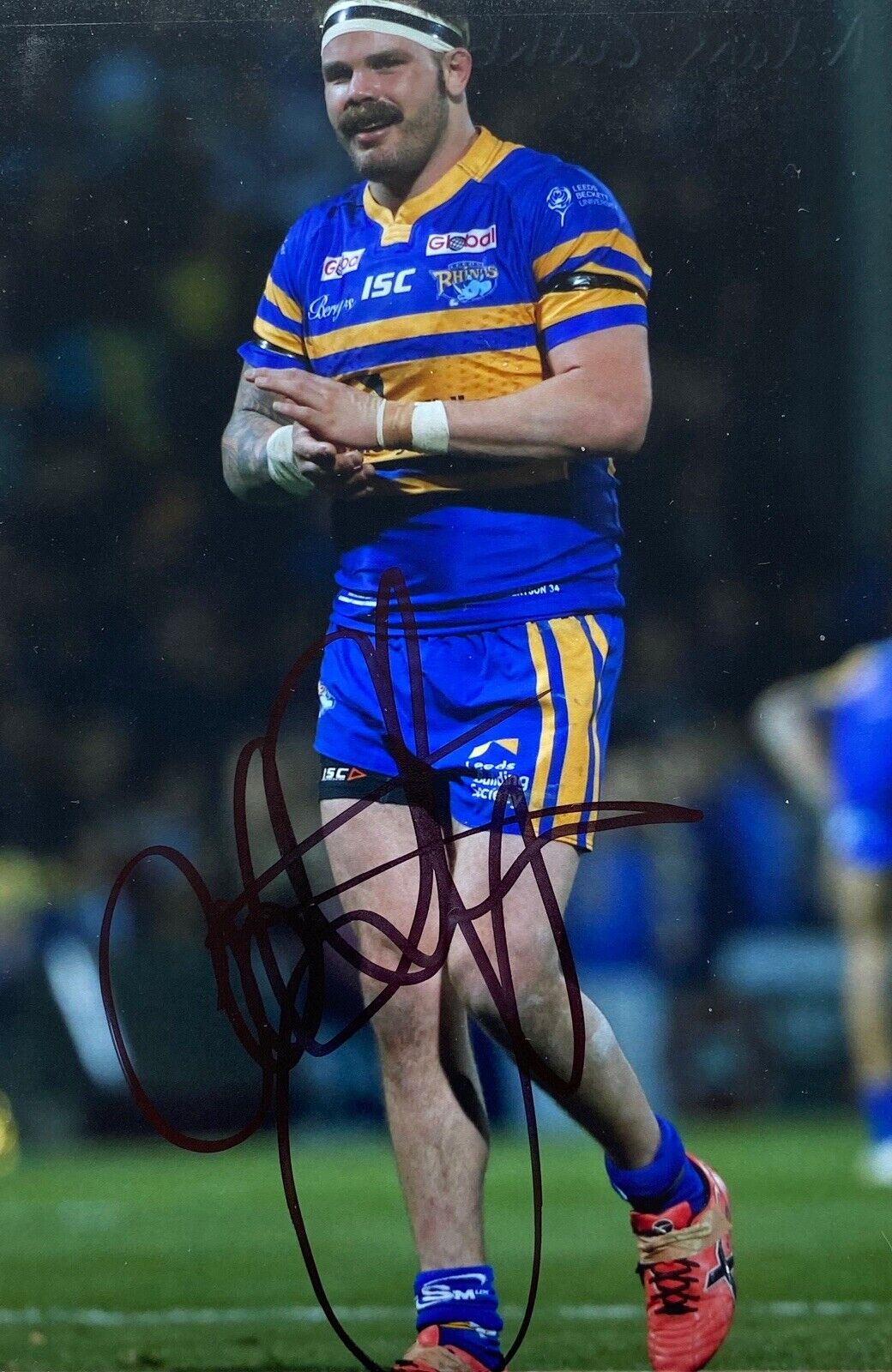 Adam Cuthbertson Genuine Hand Signed 6X4 Photo Poster painting - Leeds Rhinos 4