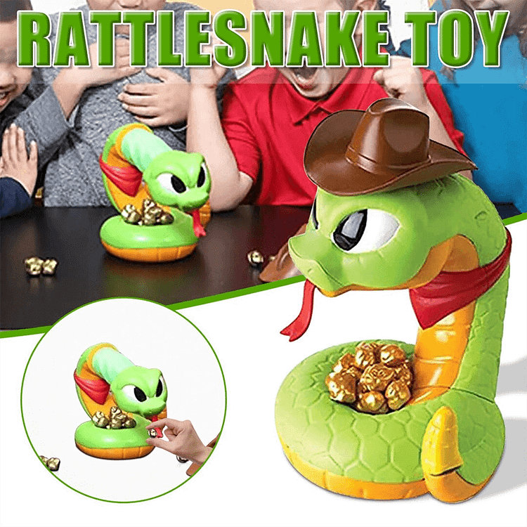 (🔥Christmas Gift Sale-50% Off) Electric tricky and scary rattlesnake toy