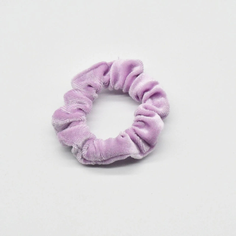 Retro Velvet Small Circle Sweet Color Hair Rope Korean Velvet High Elastic Simple Cute Small Intestinal Circle