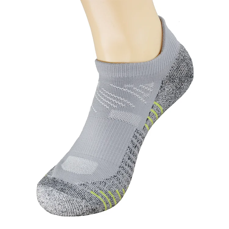 VChics Color Block Breathable Mesh Elastic Tab Cuff Socks