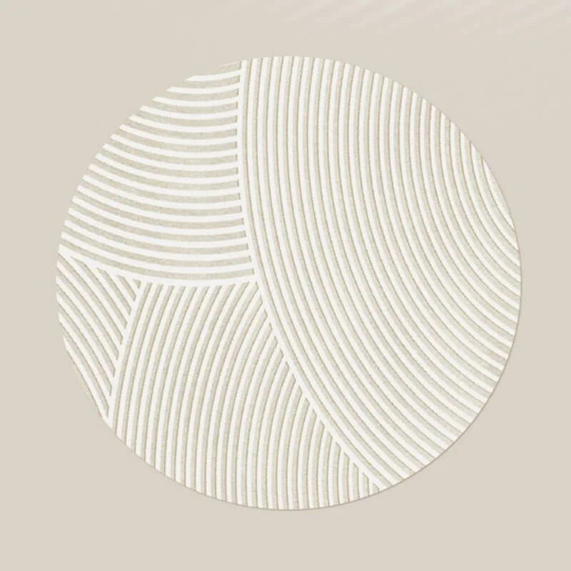 Round Rug for Living Room / Bedroom