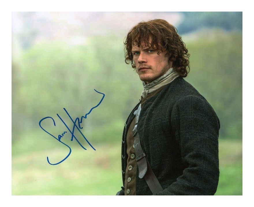 SAM HEUGHAN - OUTLANDER AUTOGRAPHED SIGNED A4 PP POSTER Photo Poster painting PRINT 2