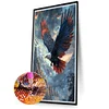 Diamond Painting-DIY Full Round Drill Flying Eagle(75*45 CM)