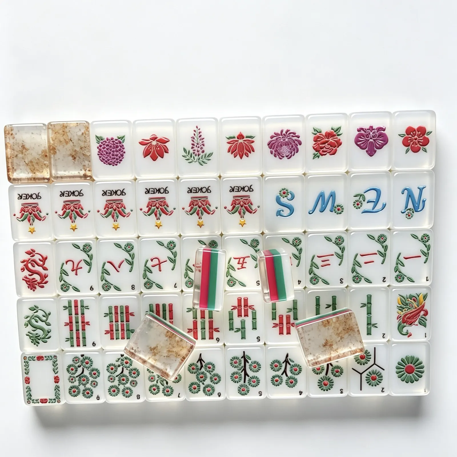 Wild Earth complete American Mahjong set