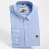 Men's New Fashion Slim Casual Plaid Bottoming Shirt