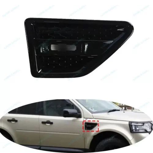 Dronehint Fender Leaf Plate Grille q For Land Rover LR2 Freelander L359 2006-2014,Black,RH (For: Land Rover) Parts