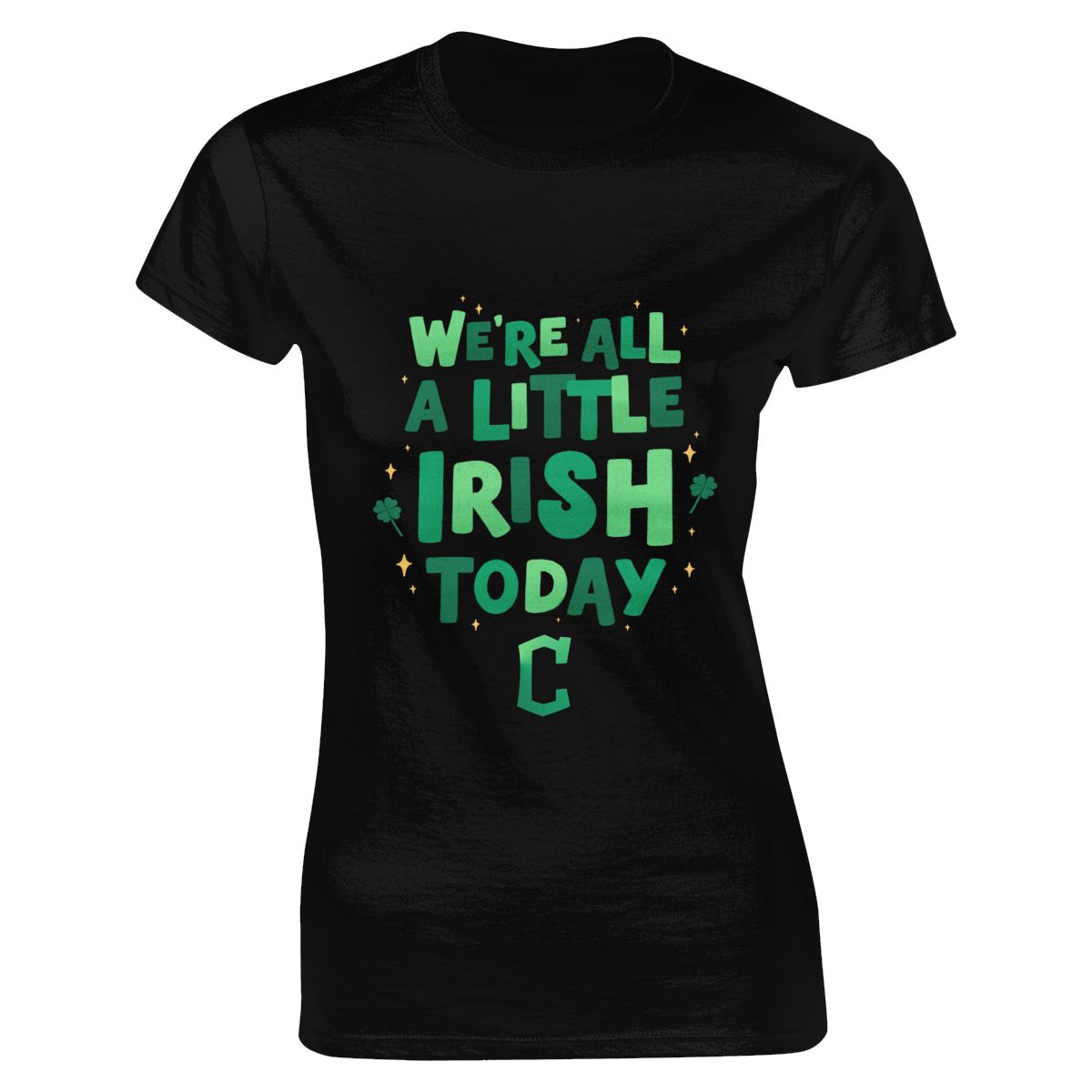 Cleveland Guardians We're All A Little Irish Today Women's Crewneck T-Shirt