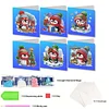 6pcs DIY Diamond Painting Grußkarte Set für Urlaub Segen Weihnachtsgeschenk