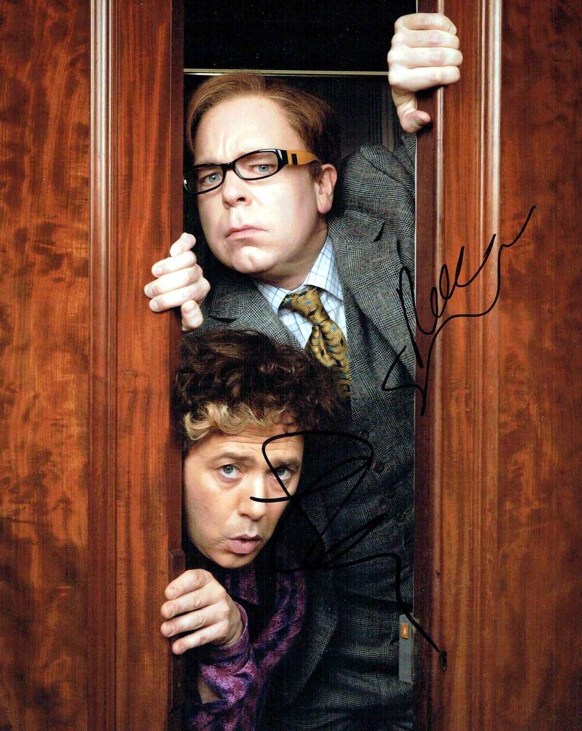 Reece SHEARSMITH & Steve PEMBERTON SIGNED Photo Poster painting 2 AFTAL COA League of Gentleman