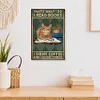 Cat - Vintage Metal Signs - 30*40cm