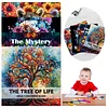 4 Pcs Skull Coloring Book Set Mindfulness Art Books for Adults 