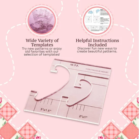 Creative Quilting Ruler Template Set