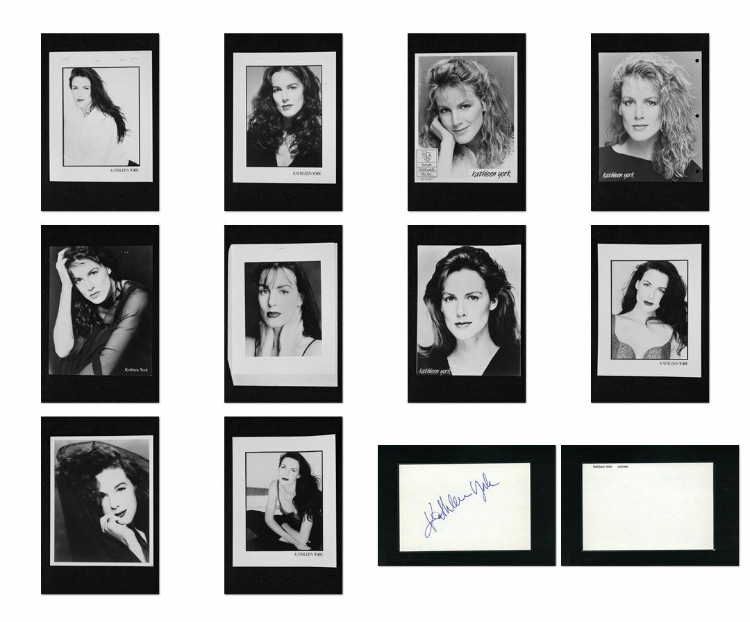 Kathleen York - Signed Autograph and Headshot Photo Poster painting set - West Wing