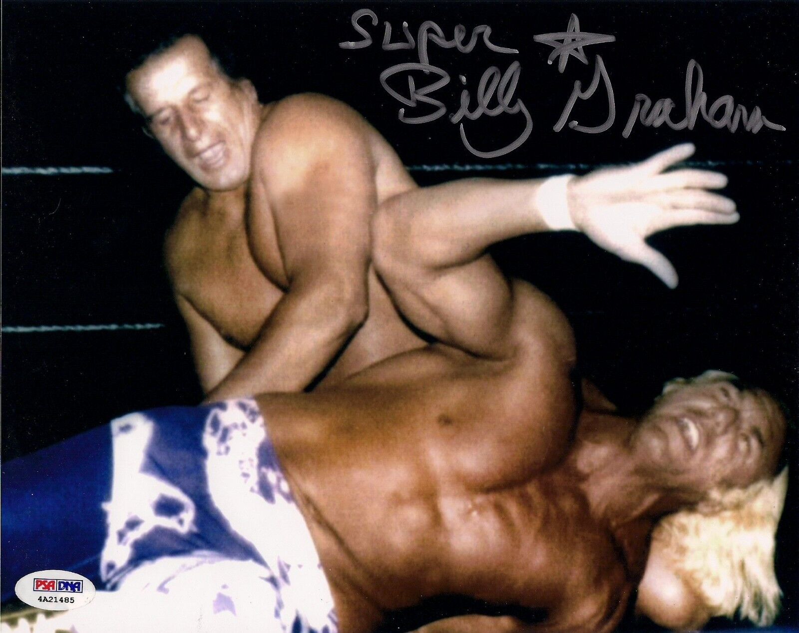 Superstar Billy Graham Signed WWWF 8x10 Photo Poster painting PSA/DNA COA WWE Picture Autograph