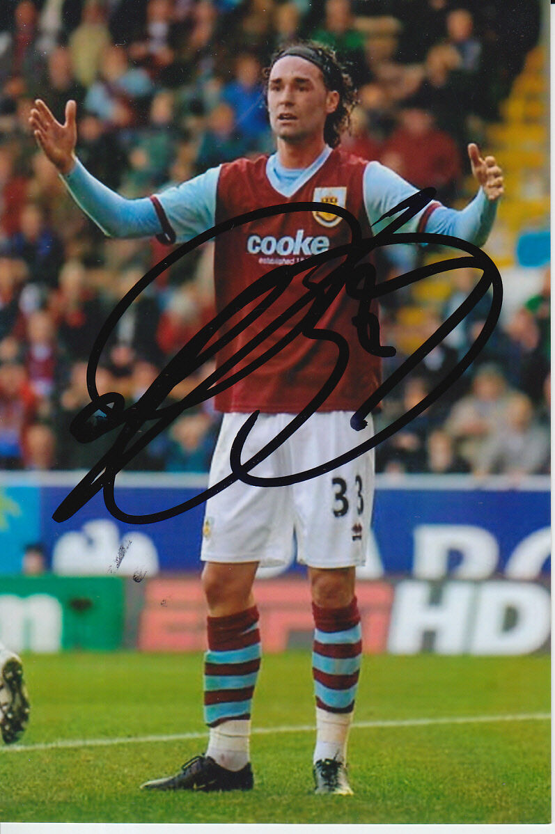 BURNLEY HAND SIGNED CHRIS EAGLES 6X4 Photo Poster painting 2.